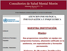 Tablet Screenshot of consultoriopsimoron.com.ar